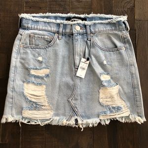 NWT Express Jean Skirt!